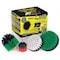 Drill Brush Power Scrubber By Useful Products 7 in W 5 in L Brush, Variety S-W4G5OR2-QC-DB - alternate 1